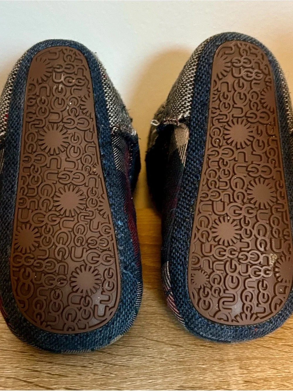 UGG soft plaid